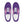 Laden Sie das Bild in den Galerie-Viewer, Genderfluid Pride Colors Original Purple Lace-up Shoes - Men Sizes
