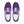 Charger l&#39;image dans la galerie, Genderqueer Pride Colors Original Purple Lace-up Shoes - Men Sizes
