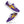 Charger l&#39;image dans la galerie, Intersex Pride Colors Original Purple Lace-up Shoes - Men Sizes
