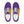 Laden Sie das Bild in den Galerie-Viewer, Intersex Pride Colors Original Purple Lace-up Shoes - Men Sizes
