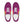 Cargar imagen en el visor de la galería, Pansexual Pride Colors Original Purple Lace-up Shoes - Men Sizes
