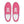 Charger l&#39;image dans la galerie, Casual Bisexual Pride Colors Pink Lace-up Shoes - Men Sizes
