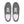 Carregar imagem no visualizador da galeria, Casual Bisexual Pride Colors Gray Lace-up Shoes - Men Sizes
