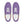 Laden Sie das Bild in den Galerie-Viewer, Casual Gay Pride Colors Purple Lace-up Shoes - Men Sizes

