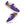 Carica l&#39;immagine nel Visualizzatore galleria, Casual Intersex Pride Colors Purple Lace-up Shoes - Men Sizes
