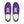 Cargar imagen en el visor de la galería, Casual Intersex Pride Colors Purple Lace-up Shoes - Men Sizes
