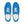 Cargar imagen en el visor de la galería, Casual Non-Binary Pride Colors Blue Lace-up Shoes - Men Sizes
