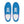 Carregar imagem no visualizador da galeria, Casual Omnisexual Pride Colors Blue Lace-up Shoes - Men Sizes
