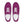Charger l&#39;image dans la galerie, Casual Transgender Pride Colors Violet Lace-up Shoes - Men Sizes
