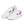 Carregar imagem no visualizador da galeria, Original Genderfluid Pride Colors White Lace-up Shoes - Men Sizes
