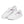 Laden Sie das Bild in den Galerie-Viewer, Trendy Asexual Pride Colors White Lace-up Shoes - Men Sizes
