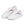 Laden Sie das Bild in den Galerie-Viewer, Trendy Genderfluid Pride Colors White Lace-up Shoes - Men Sizes
