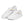 Cargar imagen en el visor de la galería, Trendy Non-Binary Pride Colors White Lace-up Shoes - Men Sizes
