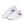 Cargar imagen en el visor de la galería, Omnisexual Pride Colors Modern White Lace-up Shoes - Men Sizes
