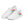 Load image into Gallery viewer, Pansexual Pride Colors Modern White Lace-up Shoes - Men Sizes
