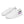 Laden Sie das Bild in den Galerie-Viewer, Casual Asexual Pride Colors White Lace-up Shoes - Men Sizes
