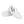 Load image into Gallery viewer, Classic Agender Pride Colors White Lace-up Shoes - Men Sizes
