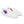 Cargar imagen en el visor de la galería, Classic Bisexual Pride Colors White Lace-up Shoes - Men Sizes
