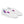 Cargar imagen en el visor de la galería, Original Bisexual Pride Colors White Lace-up Shoes - Men Sizes
