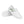 Load image into Gallery viewer, Agender Pride Colors Modern White Lace-up Shoes - Men Sizes
