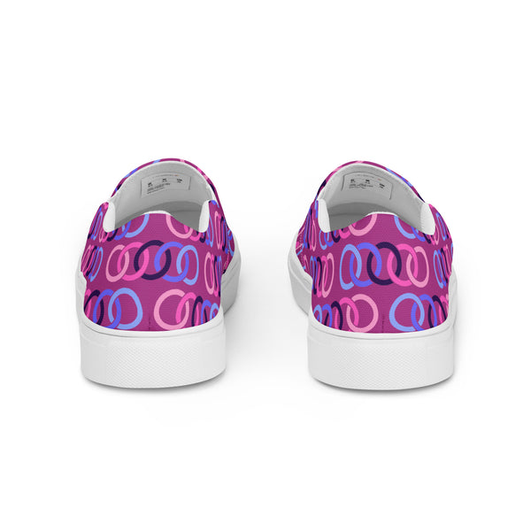 Omnisexual Pride Classic Violet Slip-On Shoes