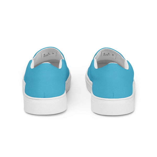 Transgender Pride Modern Blue Slip-On Shoes