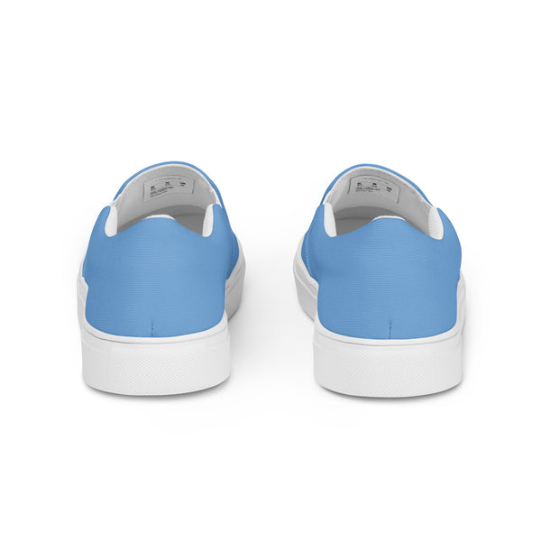 Gay Pride Modern Blue Slip-On Shoes