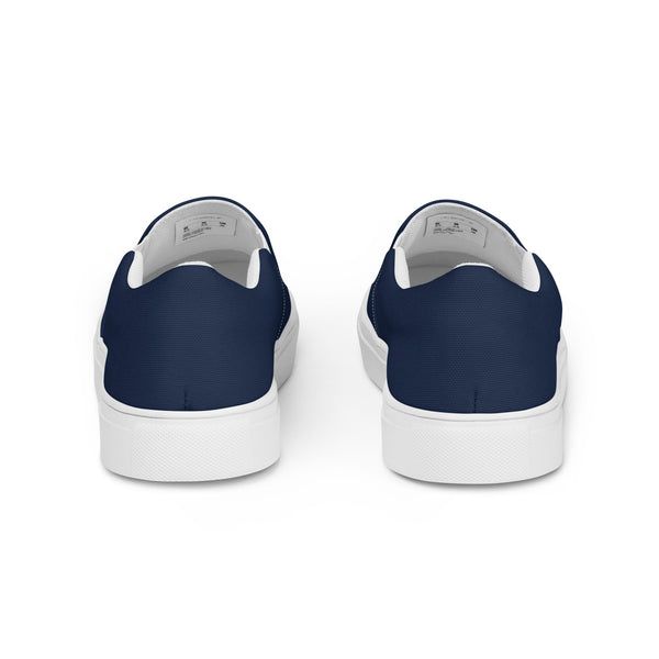 Gay Pride Modern Navy Slip-On Shoes