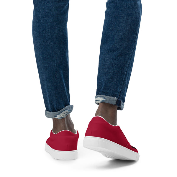 Ally Pride Modern Red Slip-On Shoes