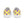 Load image into Gallery viewer, Intersex Pride Casual White Slip-On Shoes
