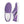 Charger l&#39;image dans la galerie, Asexual Pride Colors Original Purple Slip-On Shoes
