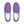 Charger l&#39;image dans la galerie, Asexual Pride Colors Original Purple Slip-On Shoes
