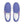 Laden Sie das Bild in den Galerie-Viewer, Bisexual Pride Colors Original Blue Slip-On Shoes
