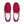 Load image into Gallery viewer, Gay Pride Colors Original Red Slip-On Shoes
