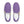 Laden Sie das Bild in den Galerie-Viewer, Gay Pride Colors Original Purple Slip-On Shoes
