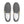 Load image into Gallery viewer, Gay Pride Colors Original Gray Slip-On Shoes
