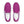 Cargar imagen en el visor de la galería, Genderfluid Pride Colors Original Violet Slip-On Shoes
