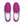Laden Sie das Bild in den Galerie-Viewer, Omnisexual Pride Colors Original Violet Slip-On Shoes
