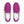 Carregar imagem no visualizador da galeria, Pansexual Pride Colors Original Purple Slip-On Shoes
