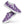 Load image into Gallery viewer, Asexual Classic Purple Slip-On Shoes
