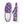 Cargar imagen en el visor de la galería, Asexual Classic Purple Slip-On Shoes
