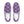 Cargar imagen en el visor de la galería, Asexual Classic Purple Slip-On Shoes
