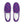 Charger l&#39;image dans la galerie, Bisexual Classic Purple Slip-On Shoes
