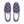 Charger l&#39;image dans la galerie, Genderqueer Pride Classic Purple Slip-On Shoes
