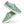 Load image into Gallery viewer, Genderqueer Pride Classic Green Slip-On Shoes
