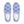 Charger l&#39;image dans la galerie, Omnisexual Pride Classic Blue Slip-On Shoes
