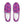 Laden Sie das Bild in den Galerie-Viewer, Omnisexual Pride Classic Violet Slip-On Shoes
