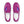 Cargar imagen en el visor de la galería, Omnisexual Pride Modern Violet Slip-On Shoes
