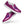 Load image into Gallery viewer, Genderfluid Pride Modern Violet Slip-On Shoes
