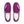 Load image into Gallery viewer, Genderfluid Pride Modern Violet Slip-On Shoes
